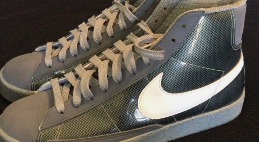 Men’s Nike Blazer Size 12 Carbon Fiber/Grey